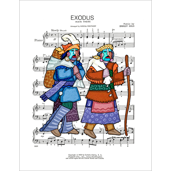 Exodus Open Edition Print